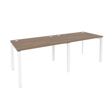 Рабочая станция на П-образном м/к Рива ONIX O.MP-RS-2.2.8 Дуб Аризона/Белый