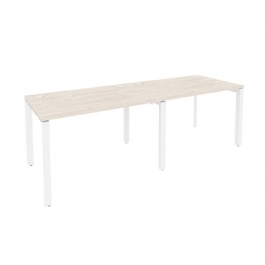 Рабочая станция на П-образном м/к Рива ONIX O.MP-RS-2.2.8 Денвер Светлый/Белый