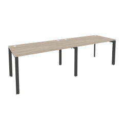 Рабочая станция на П-образном м/к Рива ONIX O.MP-RS-2.3.8 Дуб Аттик/Антрацит