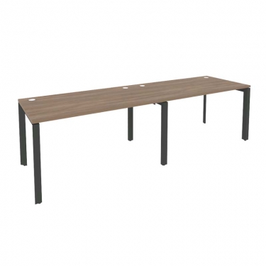 Рабочая станция на П-образном м/к Рива ONIX O.MP-RS-2.3.8 Дуб Аризона/Антрацит