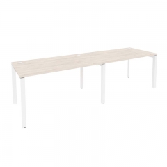 Рабочая станция на П-образном м/к Рива ONIX O.MP-RS-2.3.8 Денвер Светлый/Белый