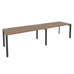 Рабочая станция на П-образном м/к Рива ONIX O.MP-RS-2.4.8 Дуб Аризона/Антрацит