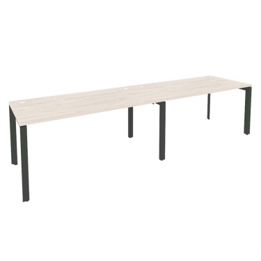 Рабочая станция на П-образном м/к Рива ONIX O.MP-RS-2.4.8 Денвер Светлый/Антрацит