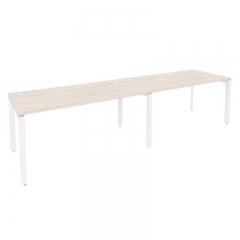 Рабочая станция на П-образном м/к Рива ONIX O.MP-RS-2.4.8 Денвер Светлый/Белый