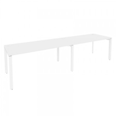 Рабочая станция на П-образном м/к Рива ONIX O.MP-RS-2.4.8 Белый Бриллиант