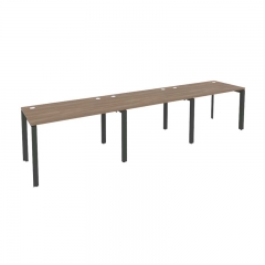 Рабочая станция на П-образном м/к Рива ONIX O.MP-RS-3.2.7 Дуб Аризона/Антрацит