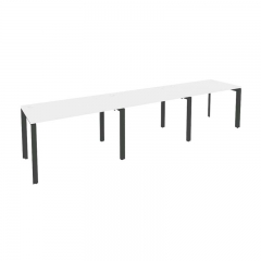 Рабочая станция на П-образном м/к Рива ONIX O.MP-RS-3.2.7 Белый Бриллиант/Антрацит