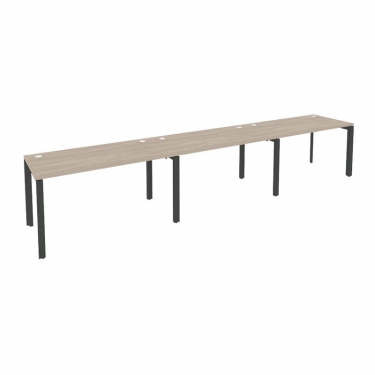 Рабочая станция на П-образном м/к Рива ONIX O.MP-RS-3.3.7 Дуб Аттик/Антрацит