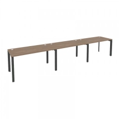 Рабочая станция на П-образном м/к Рива ONIX O.MP-RS-3.3.7 Дуб Аризона/Антрацит