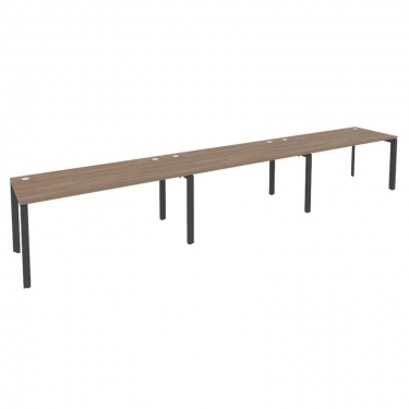 Рабочая станция на П-образном м/к Рива ONIX O.MP-RS-3.4.7 Дуб Аризона/Антрацит