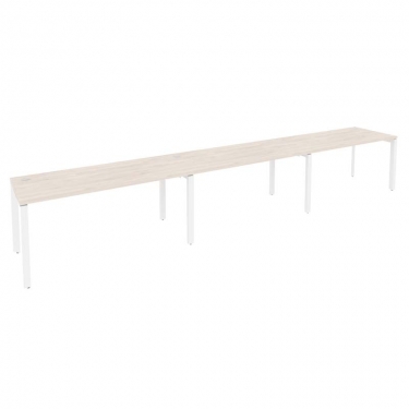 Рабочая станция на П-образном м/к Рива ONIX O.MP-RS-3.4.7 Денвер Светлый/Белый