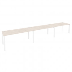 Рабочая станция на П-образном м/к Рива ONIX O.MP-RS-3.4.7 Денвер Светлый/Белый