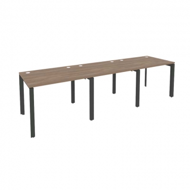 Рабочая станция на П-образном м/к Рива ONIX O.MP-RS-3.1.8 Дуб Аризона/Антрацит