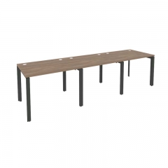 Рабочая станция на П-образном м/к Рива ONIX O.MP-RS-3.1.8 Дуб Аризона/Антрацит