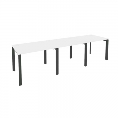 Рабочая станция на П-образном м/к Рива ONIX O.MP-RS-3.1.8 Белый Бриллиант/Антрацит