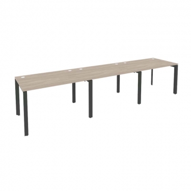 Рабочая станция на П-образном м/к Рива ONIX O.MP-RS-3.2.8 Дуб Аттик/Антрацит