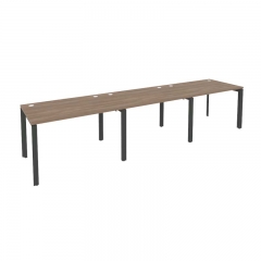 Рабочая станция на П-образном м/к Рива ONIX O.MP-RS-3.2.8 Дуб Аризона/Антрацит