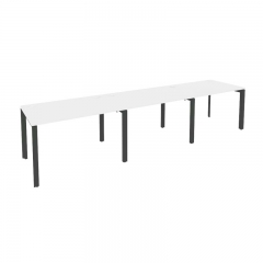 Рабочая станция на П-образном м/к Рива ONIX O.MP-RS-3.2.8 Белый Бриллиант/Антрацит