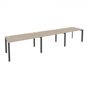 Рабочая станция на П-образном м/к Рива ONIX O.MP-RS-3.3.8 Дуб Аттик/Антрацит