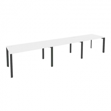 Рабочая станция на П-образном м/к Рива ONIX O.MP-RS-3.3.8 Белый Бриллиант/Антрацит