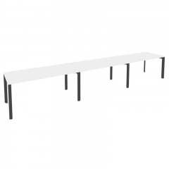 Рабочая станция на П-образном м/к Рива ONIX O.MP-RS-3.4.8 Белый Бриллиант/Антрацит