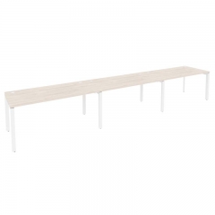 Рабочая станция на П-образном м/к Рива ONIX O.MP-RS-3.4.8 Денвер Светлый/Белый