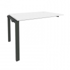 Наборный элемент рабочей станции на П-образном м/к Рива ONIX O.MP-1.NRS-2.8 Белый Бриллиант/Антрацит