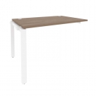 Наборный элемент рабочей станции на П-образном м/к Рива ONIX O.MP-1.NRS-2.8 Дуб Аризона/Белый