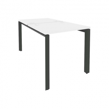 Рабочая станция на П-образном м/к Рива ONIX O.MP-D.RS-2.0.7 Белый Бриллиант/Антрацит