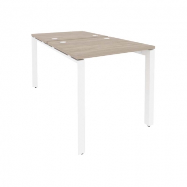 Рабочая станция на П-образном м/к Рива ONIX O.MP-D.RS-2.0.7 Дуб Аттик/Белый