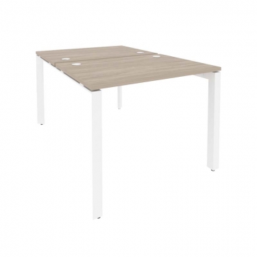 Рабочая станция на П-образном м/к Рива ONIX O.MP-D.RS-2.1.7 Дуб Аттик/Белый