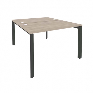 Рабочая станция на П-образном м/к Рива ONIX O.MP-D.RS-2.2.7 Дуб Аттик/Антрацит