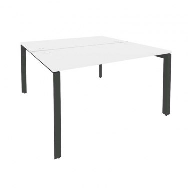 Рабочая станция на П-образном м/к Рива ONIX O.MP-D.RS-2.3.7 Белый Бриллиант/Антрацит