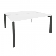 Рабочая станция на П-образном м/к Рива ONIX O.MP-D.RS-2.4.7 Белый Бриллиант/Антрацит