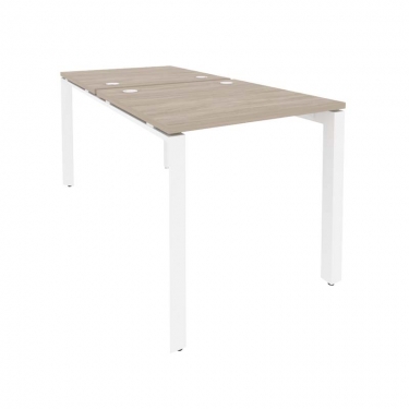 Рабочая станция на П-образном м/к Рива ONIX O.MP-D.RS-2.0.8 Дуб Аттик/Белый