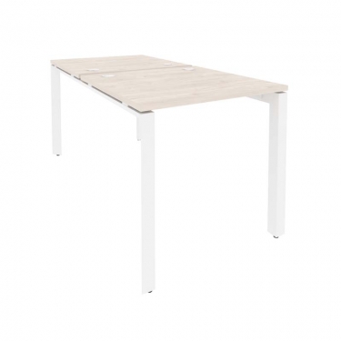 Рабочая станция на П-образном м/к Рива ONIX O.MP-D.RS-2.0.8 Денвер Светлый/Белый