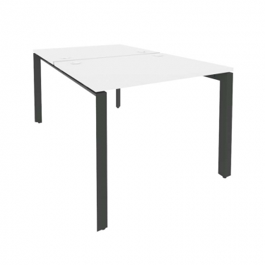 Рабочая станция на П-образном м/к Рива ONIX O.MP-D.RS-2.1.8 Белый Бриллиант/Антрацит