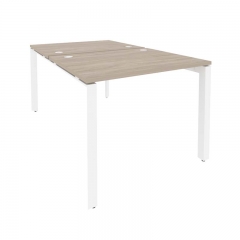 Рабочая станция на П-образном м/к Рива ONIX O.MP-D.RS-2.1.8 Дуб Аттик/Белый