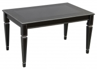 Стол журнальный Мебелик Васко В 81С венге/серебро