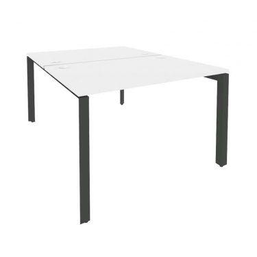 Рабочая станция на П-образном м/к Рива ONIX O.MP-D.RS-2.2.8 Белый Бриллиант/Антрацит