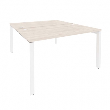 Рабочая станция на П-образном м/к Рива ONIX O.MP-D.RS-2.3.8 Денвер Светлый/Белый