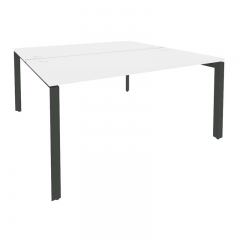 Рабочая станция на П-образном м/к Рива ONIX O.MP-D.RS-2.4.8 Белый Бриллиант/Антрацит