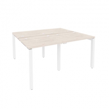 Рабочая станция на П-образном м/к Рива ONIX O.MP-D.RS-4.0.7 Денвер Светлый/Белый