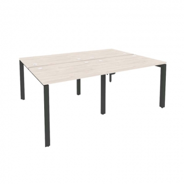 Рабочая станция на П-образном м/к Рива ONIX O.MP-D.RS-4.1.7 Денвер Светлый/Антрацит