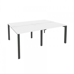 Рабочая станция на П-образном м/к Рива ONIX O.MP-D.RS-4.1.7 Белый Бриллиант/Антрацит