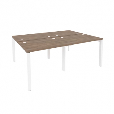 Рабочая станция на П-образном м/к Рива ONIX O.MP-D.RS-4.1.7 Дуб Аризона/Белый