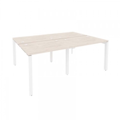 Рабочая станция на П-образном м/к Рива ONIX O.MP-D.RS-4.1.7 Денвер Светлый/Белый