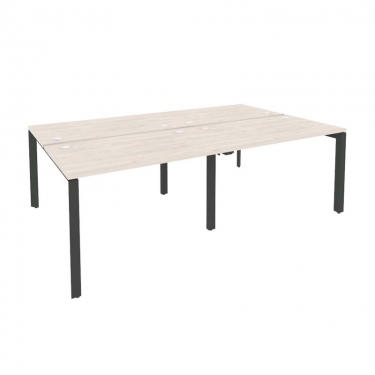 Рабочая станция на П-образном м/к Рива ONIX O.MP-D.RS-4.2.7 Денвер Светлый/Антрацит