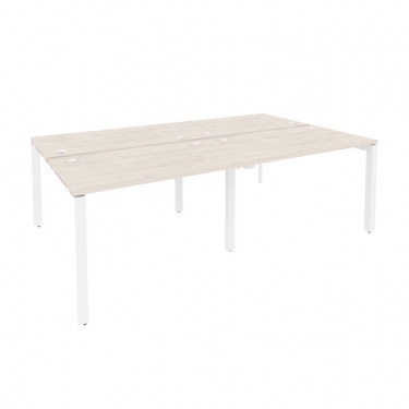 Рабочая станция на П-образном м/к Рива ONIX O.MP-D.RS-4.2.7 Денвер Светлый/Белый