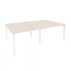 Рабочая станция на П-образном м/к Рива ONIX O.MP-D.RS-4.2.7 Денвер Светлый/Белый